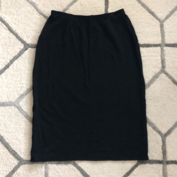 Eileen Fisher Dresses & Skirts - Eileen Fisher | Wool Blend Black Pencil Skirt